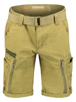 GEOGRAPHICAL NORWAY Cargobermudas In Khaki