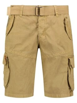 GEOGRAPHICAL NORWAY Cargobermudas "Pouvoir" In Beige