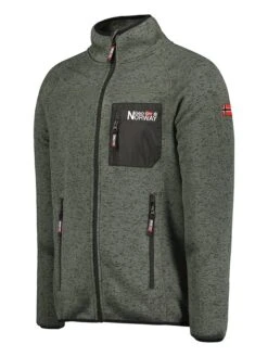 GEOGRAPHICAL NORWAY Fleecejacke In Khaki -Limango Verkäufe geographical norway fleecejacke in khaki 1