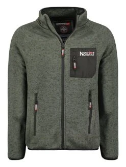 GEOGRAPHICAL NORWAY Fleecejacke In Khaki