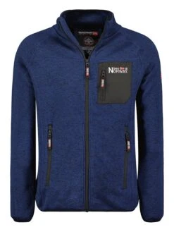 GEOGRAPHICAL NORWAY Fleecejacke "Title" In Dunkelblau