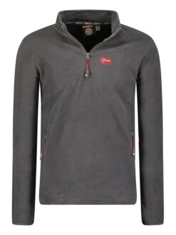 GEOGRAPHICAL NORWAY Fleecepullover In Anthrazit