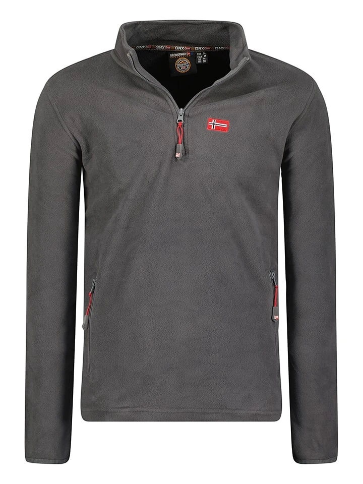GEOGRAPHICAL NORWAY Fleecepullover In Anthrazit 1 GEOGRAPHICAL NORWAY Fleecepullover In Anthrazit