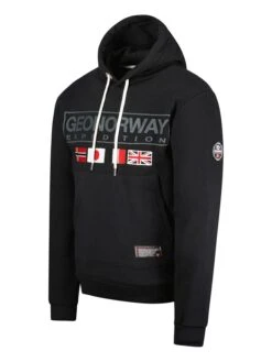 GEOGRAPHICAL NORWAY Hoodie In Schwarz 6 GEOGRAPHICAL NORWAY Hoodie In Schwarz -Limango Verkäufe geographical norway hoodie in schwarz 1