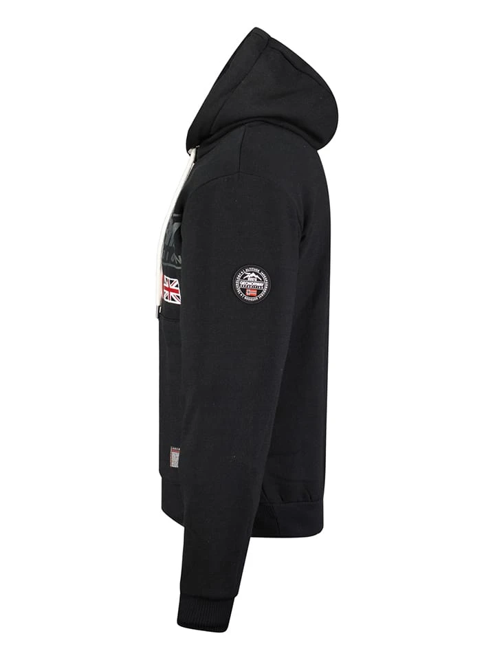 GEOGRAPHICAL NORWAY Hoodie In Schwarz 4 GEOGRAPHICAL NORWAY Hoodie In Schwarz – Bild 4