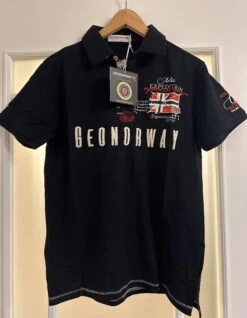 GEOGRAPHICAL NORWAY Poloshirt "Kason" In Schwarz
