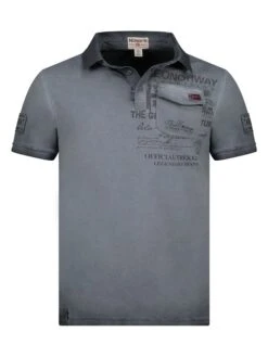 GEOGRAPHICAL NORWAY Poloshirt "Keony" In Grau