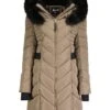 GEOGRAPHICAL NORWAY Steppmantel "Dolrie" In Taupe