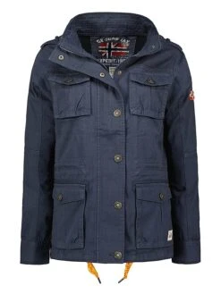 GEOGRAPHICAL NORWAY Übergangsjacke "Arouchka" In Dunkelblau -Limango Verkäufe geographical norway ubergangsjacke arouchka in dunkelblau 1