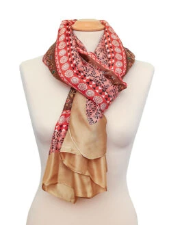 Schal In Braun/ Beige/ Rot - (L)180 X (B)90 Cm 5 Schal In Braun/ Beige/ Rot - (L)180 X (B)90 Cm -Limango Verkäufe gerard pasquier schal in braun beige rot l 180 x b 90 cm 2