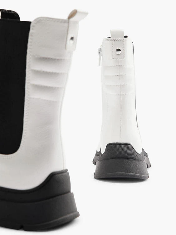 Chelsea Boots Offwhite 4 Chelsea Boots Offwhite – Bild 4