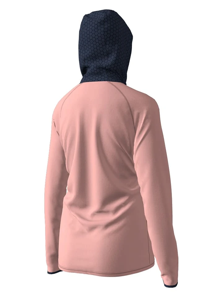 Halti Fleecejacke "Jaava" In Rosa/ Dunkelblau 4 Halti Fleecejacke "Jaava" In Rosa/ Dunkelblau – Bild 4