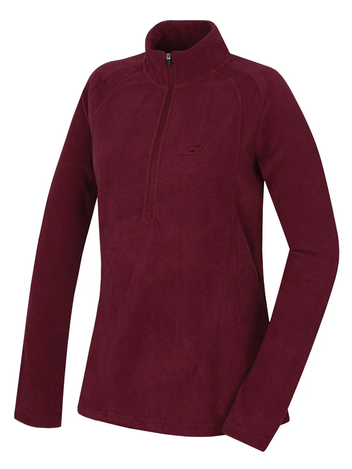 Hannah Fleecepullover In Bordeaux 1 Hannah Fleecepullover In Bordeaux