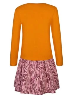 Kleid In Orange/ Rosa -Limango Verkäufe happy girls by eisend kleid in orange rosa 1