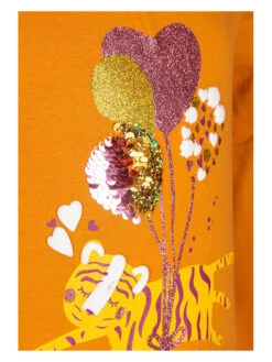 Kleid In Orange/ Rosa -Limango Verkäufe happy girls by eisend kleid in orange rosa 2