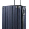 Q-Damm - Handgepäck Koffer Flugzeug Kabinentrolley TSA, In Dunkelblau