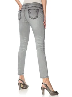 Heine Jeans - Slim Fit - In Hellgrau -Limango Verkäufe heine jeans slim fit in hellgrau 3