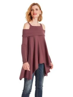 Heine Pullover In Bordeaux