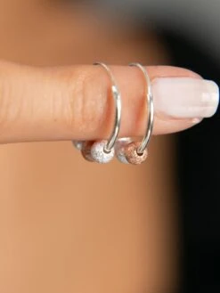 Silber-Creolen -Limango Verkäufe heliophilia silber creolen 1