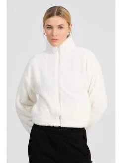 Fleecejacke "Aria" In Weiß