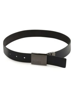 Leder-Gürtel In Schwarz -Limango Verkäufe hugo boss kids leder gurtel in schwarz 2