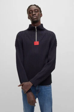 Hugo Pullover 'Sib' Dunkelblau (410) -Limango Verkäufe hugo pullover sib dunkelblau 410 2