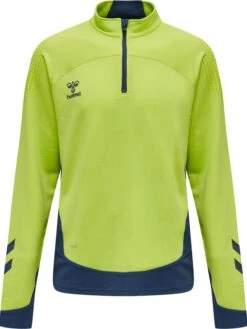 Hummel Halbreißverschluss Sweatshirt Hmllead Herren In LIME PUNCH
