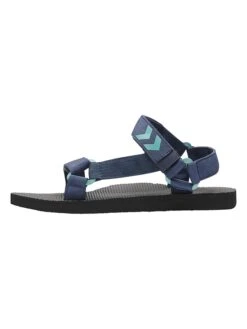 Hummel Sandalen In Schwarz/ Blau