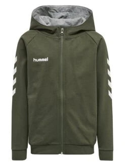 Hummel Sweatjacke In Khaki