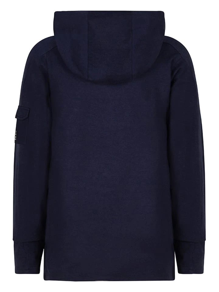 Hoodie "Indian O" In Dunkelblau 2 Hoodie "Indian O" In Dunkelblau – Bild 2