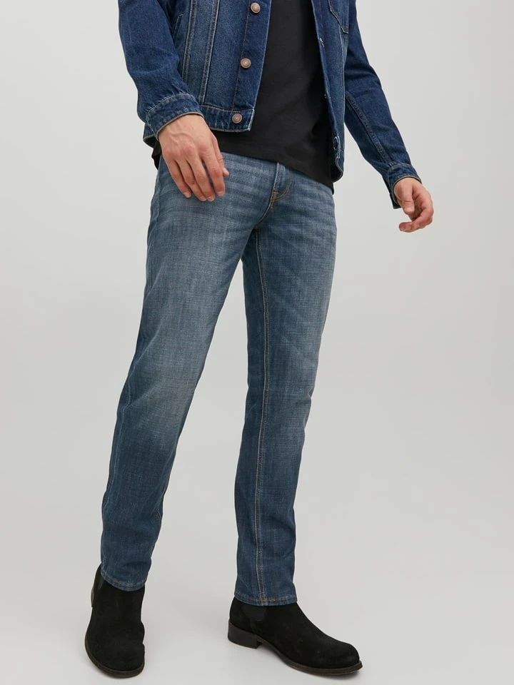 Jack & Jones Jeans "Clark" - Regular Fit - In Dunkelblau 3 Jack & Jones Jeans "Clark" - Regular Fit - In Dunkelblau – Bild 3