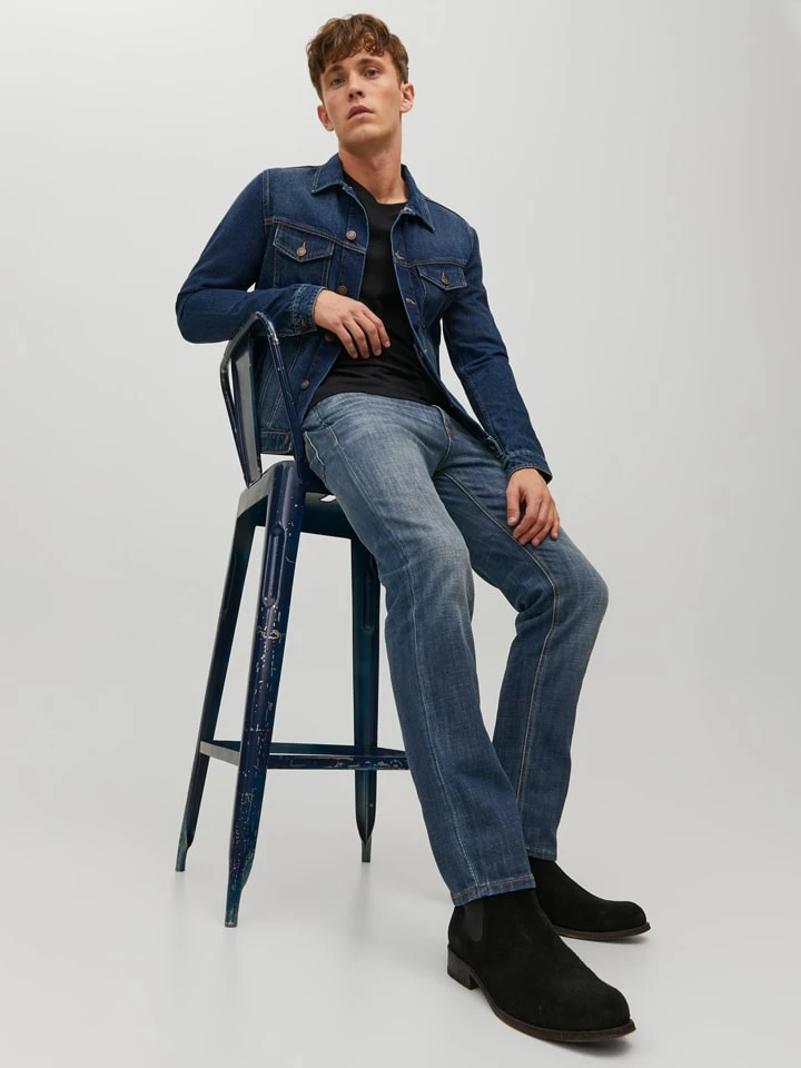 Jack & Jones Jeans "Clark" - Regular Fit - In Dunkelblau 8 Jack & Jones Jeans "Clark" - Regular Fit - In Dunkelblau – Bild 8