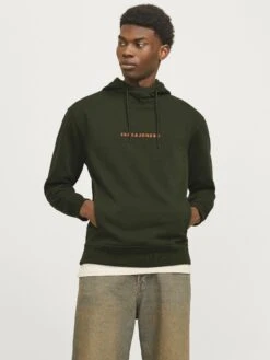 Jack & Jones Kapuzenpullover In Kombu Green -Limango Verkäufe jack and jones kapuzenpullover in kombu green 1