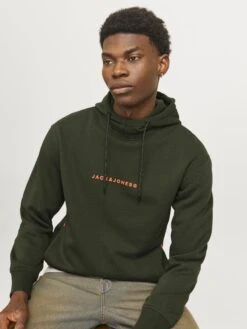 Jack & Jones Kapuzenpullover In Kombu Green -Limango Verkäufe jack and jones kapuzenpullover in kombu green 6