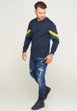 Jack & Jones Sweatshirt - JACOB INFINITY SWEAT CREW NECK In Navy Blazer -Limango Verkäufe jack and jones sweatshirt jacob infinity sweat crew neck in navy blazer 3