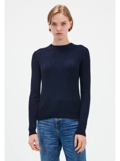 Kaschmir-Pullover "Avana" In Dunkelblau