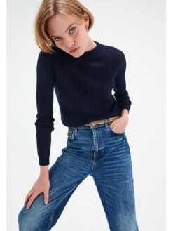 Kaschmir-Pullover "Avana" In Dunkelblau -Limango Verkäufe just cashmere kaschmir pullover avana in dunkelblau 3