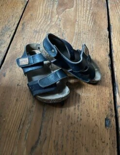 Kavat Leder-Sandalen In Blau