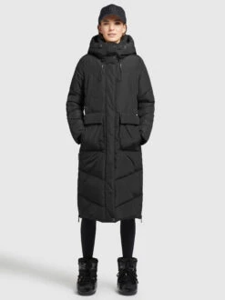 Khujo Mantel ELVITA In Schwarz -Limango Verkäufe khujo mantel elvita in schwarz 1