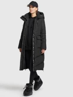 Khujo Mantel ELVITA In Schwarz -Limango Verkäufe khujo mantel elvita in schwarz 5