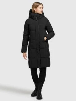 Khujo Winterjacke "Namita" In Schwarz