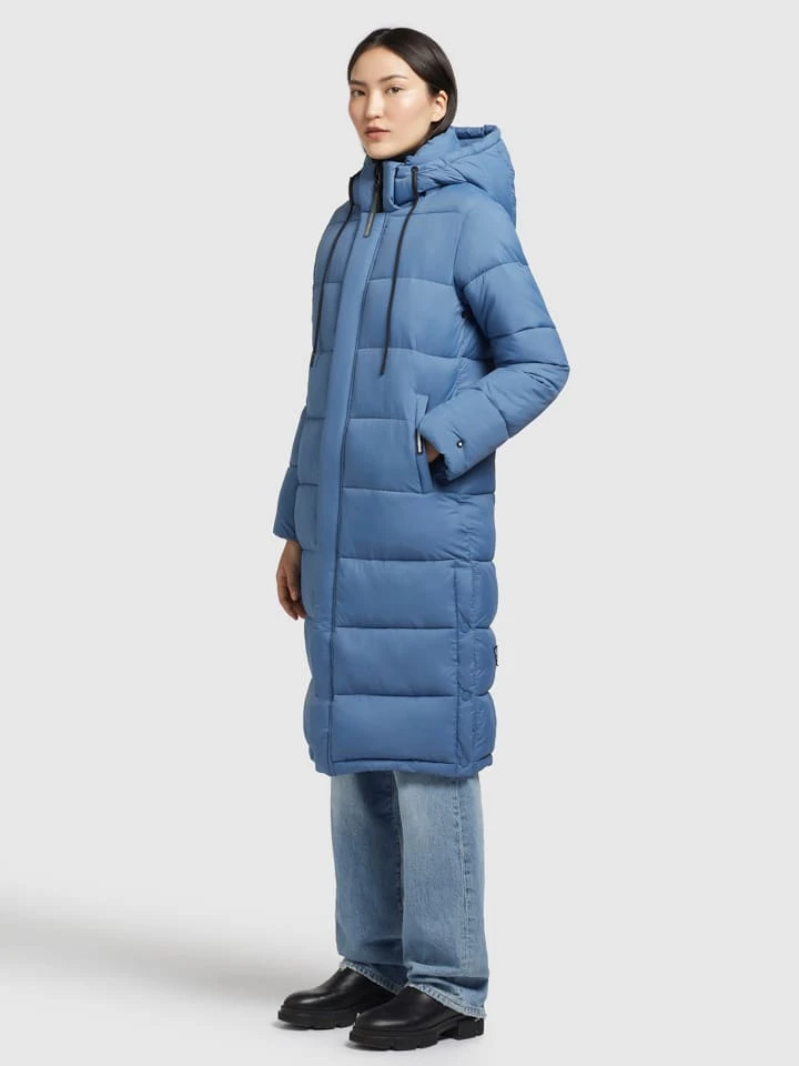 Khujo Wintermantel "Julina Matt" In Blau 1 Khujo Wintermantel "Julina Matt" In Blau