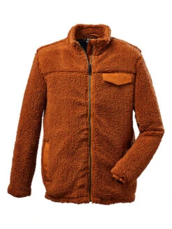 Killtec Fleecejacke "Kow" In Hellbraun