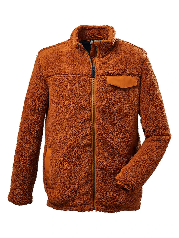 Killtec Fleecejacke "Kow" In Hellbraun 1 Killtec Fleecejacke "Kow" In Hellbraun