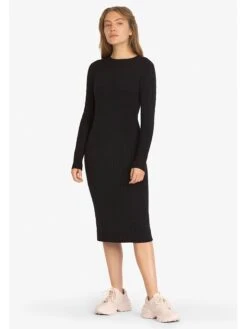 Strickkleid In Schwarz