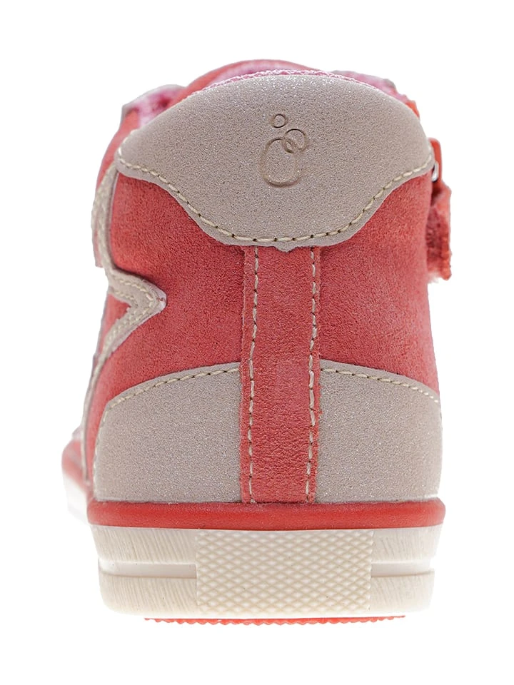 Leder-Sneakers In Koralle 4 Leder-Sneakers In Koralle – Bild 4