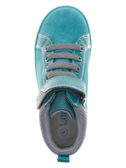 Leder-Sneakers In Türkis -Limango Verkäufe lamino leder sneakers in turkis 4