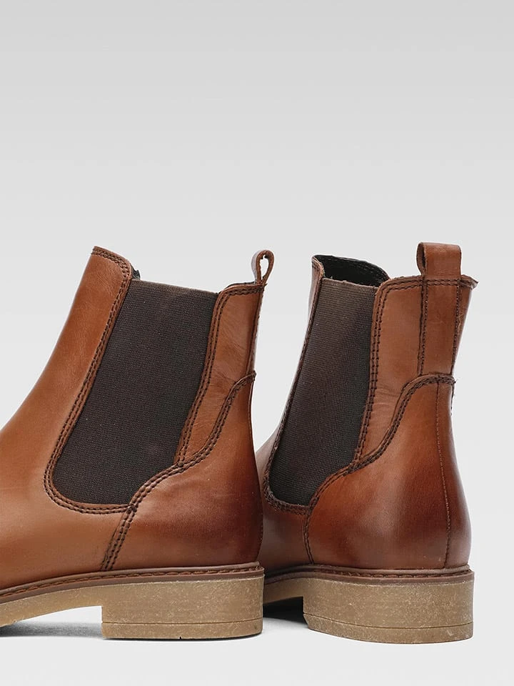 Leder-Chelsea-Boots In Braun 5 Leder-Chelsea-Boots In Braun – Bild 5