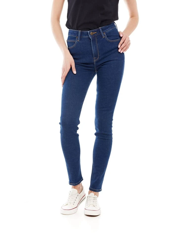 Lee Jeans "Scarlett" - Skinny Fit - In Dunkelblau 1 Lee Jeans "Scarlett" - Skinny Fit - In Dunkelblau
