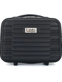 Beautycase "Giulia" In Schwarz - (B)30 X (H)23 X (T)16 Cm